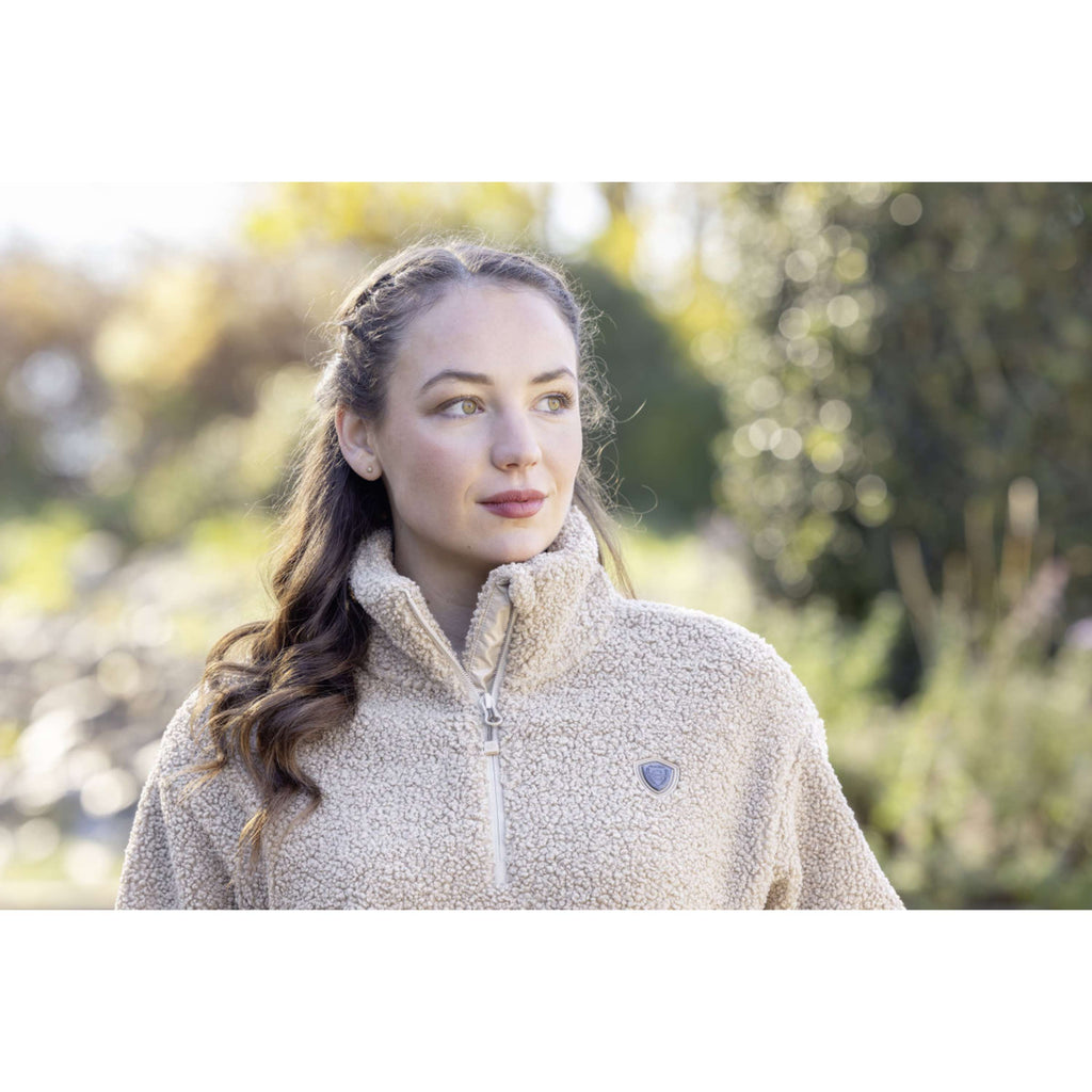 Covalliero Sweater Teddy AW26 Beige