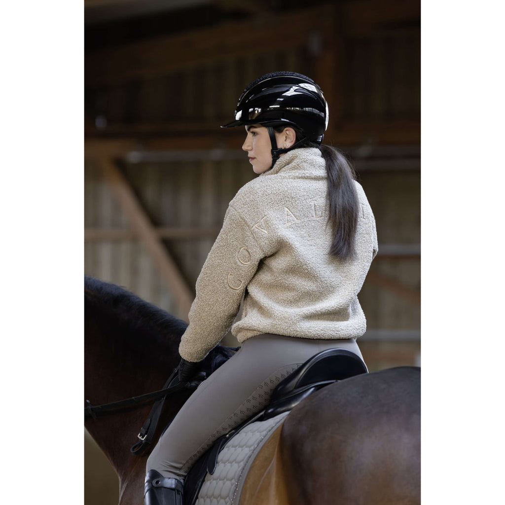 Covalliero Sweater Teddy AW26 Beige