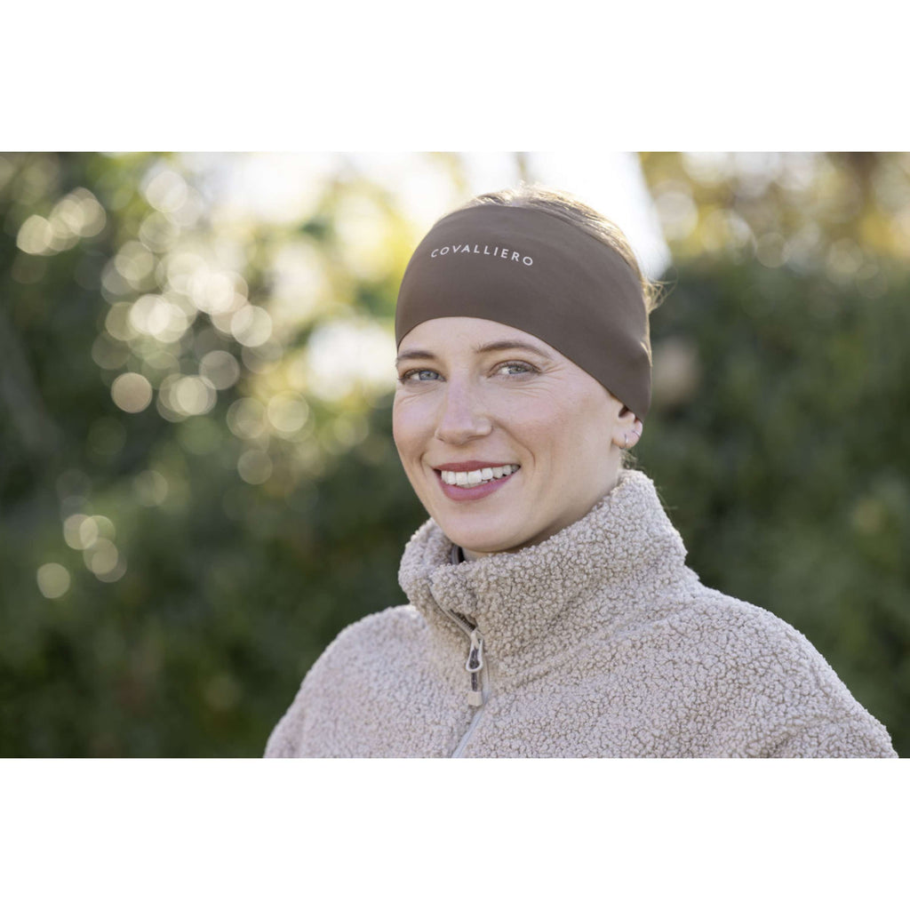 Covalliero Headband Seamless AW26 Milky Chocolate