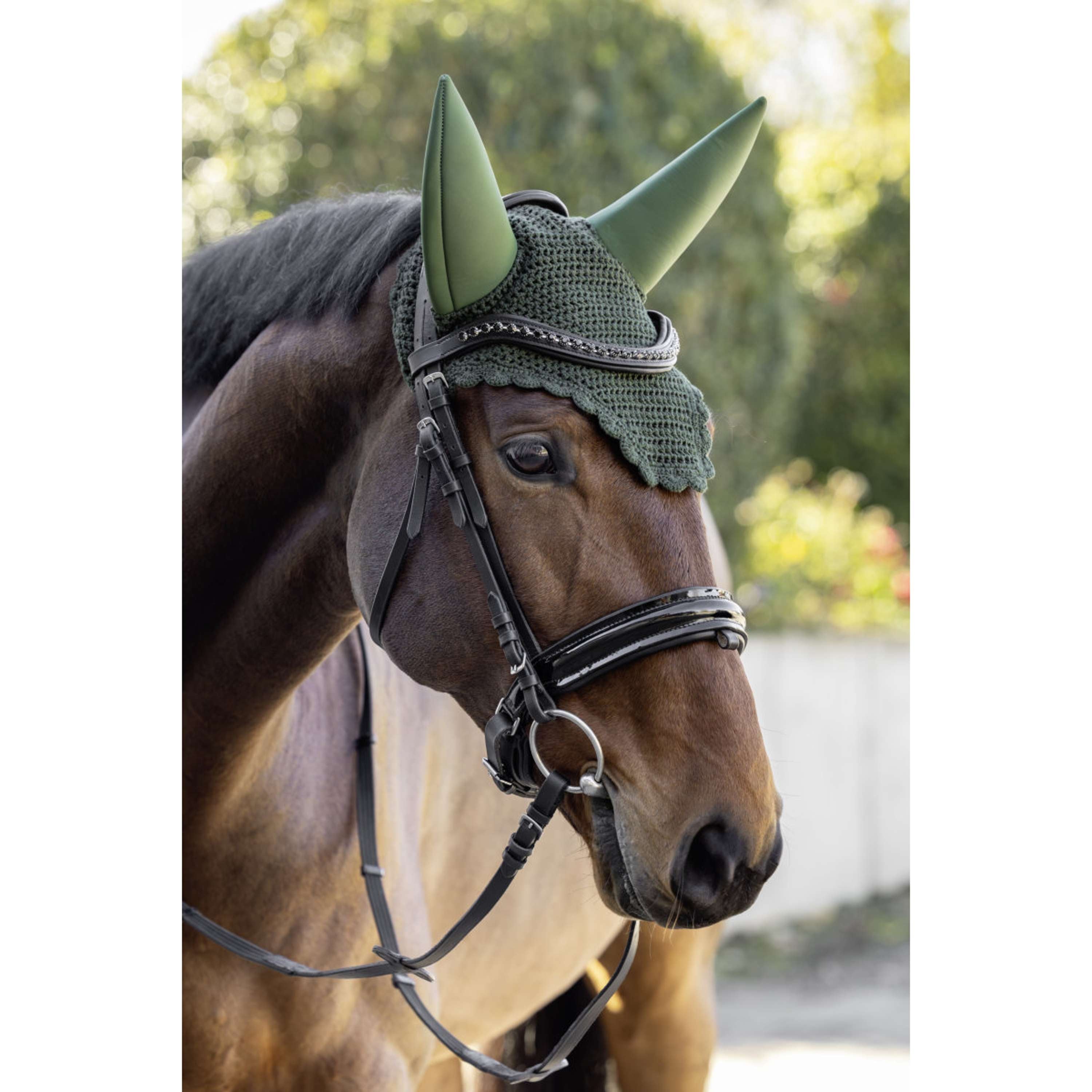 Covalliero Ear Bonnet Soundless AW26 Forest Green