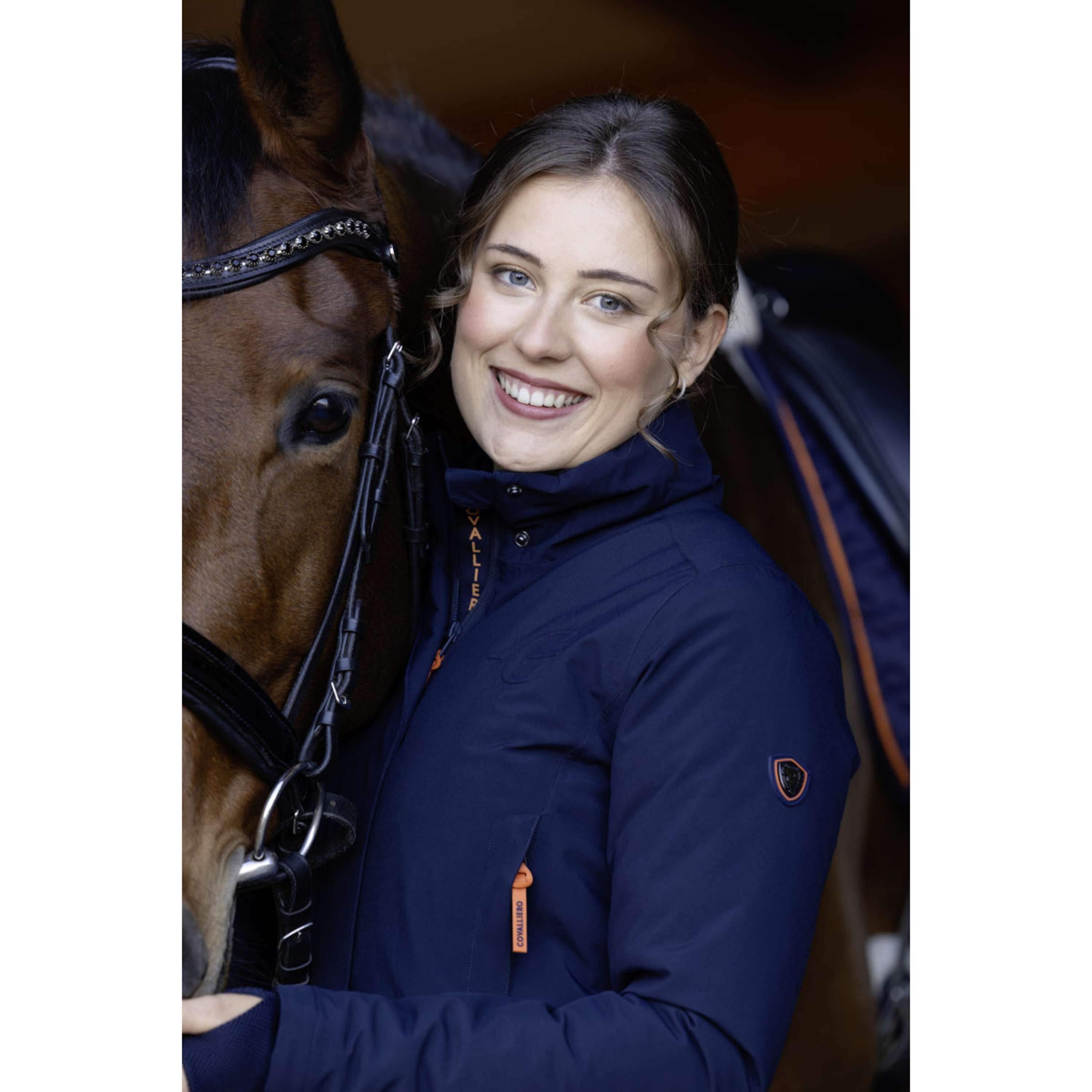 Covalliero Jacket AW26 Dark Navy