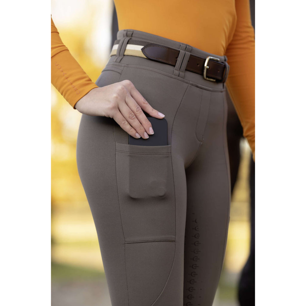 Covalliero Riding Legging Full Grip AW26 Milky Chocolate