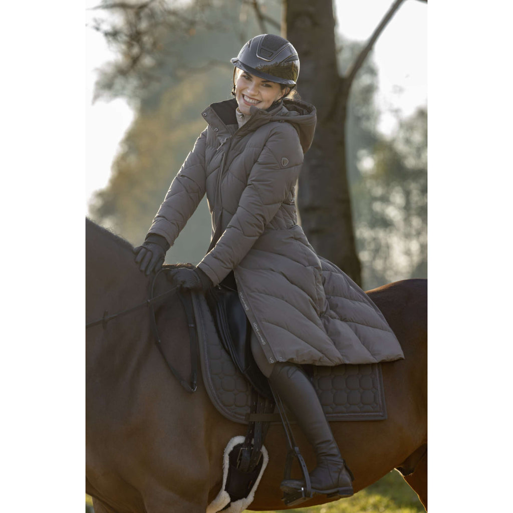 Covalliero Long Winter Coat AW26 Milky Chocolate