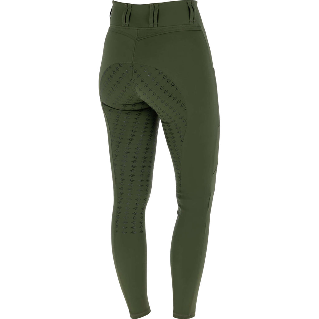 Covalliero Riding Legging Full Grip AW26 Forest Green