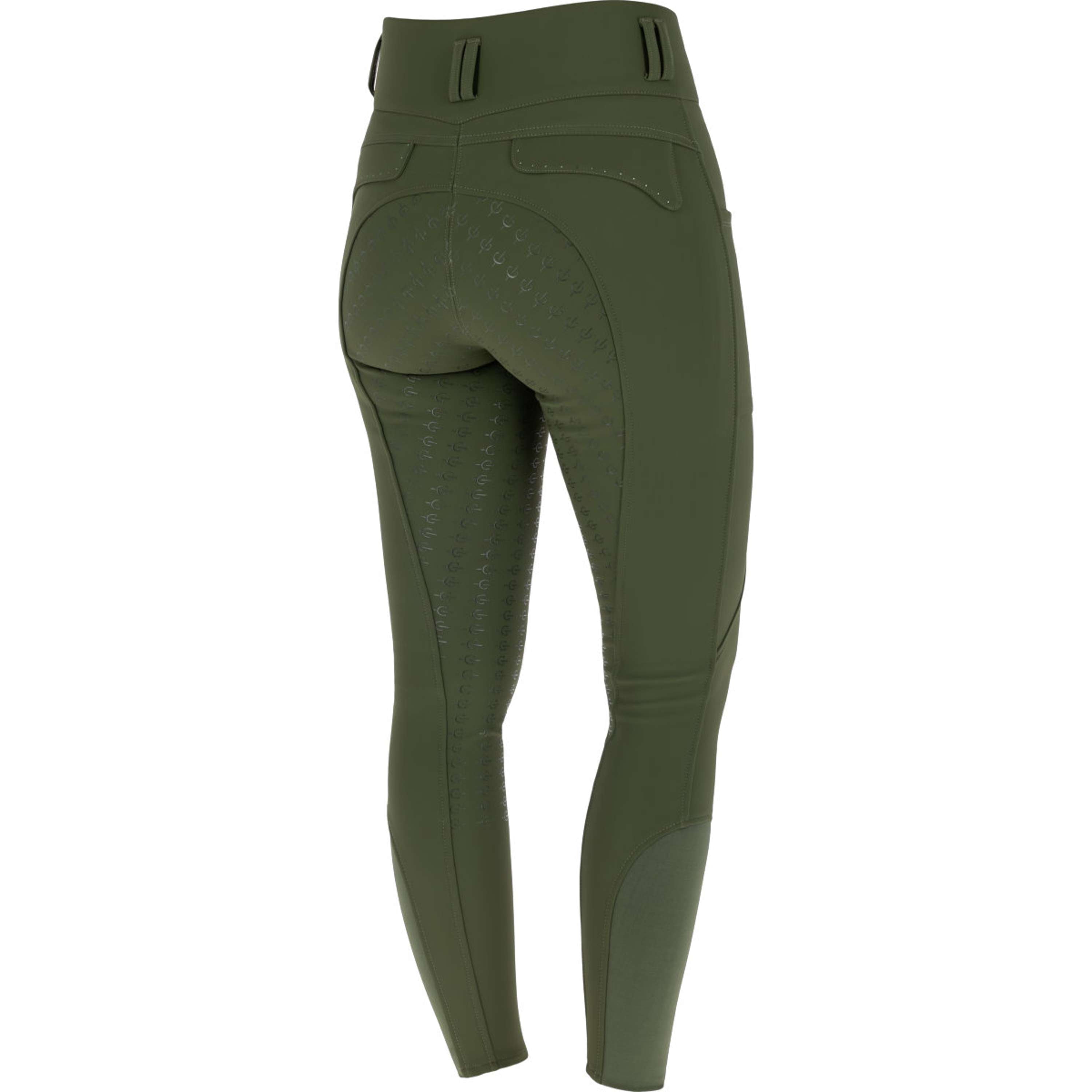 Covalliero Breeches Hight Waist Full Grip AW26 Forest Green