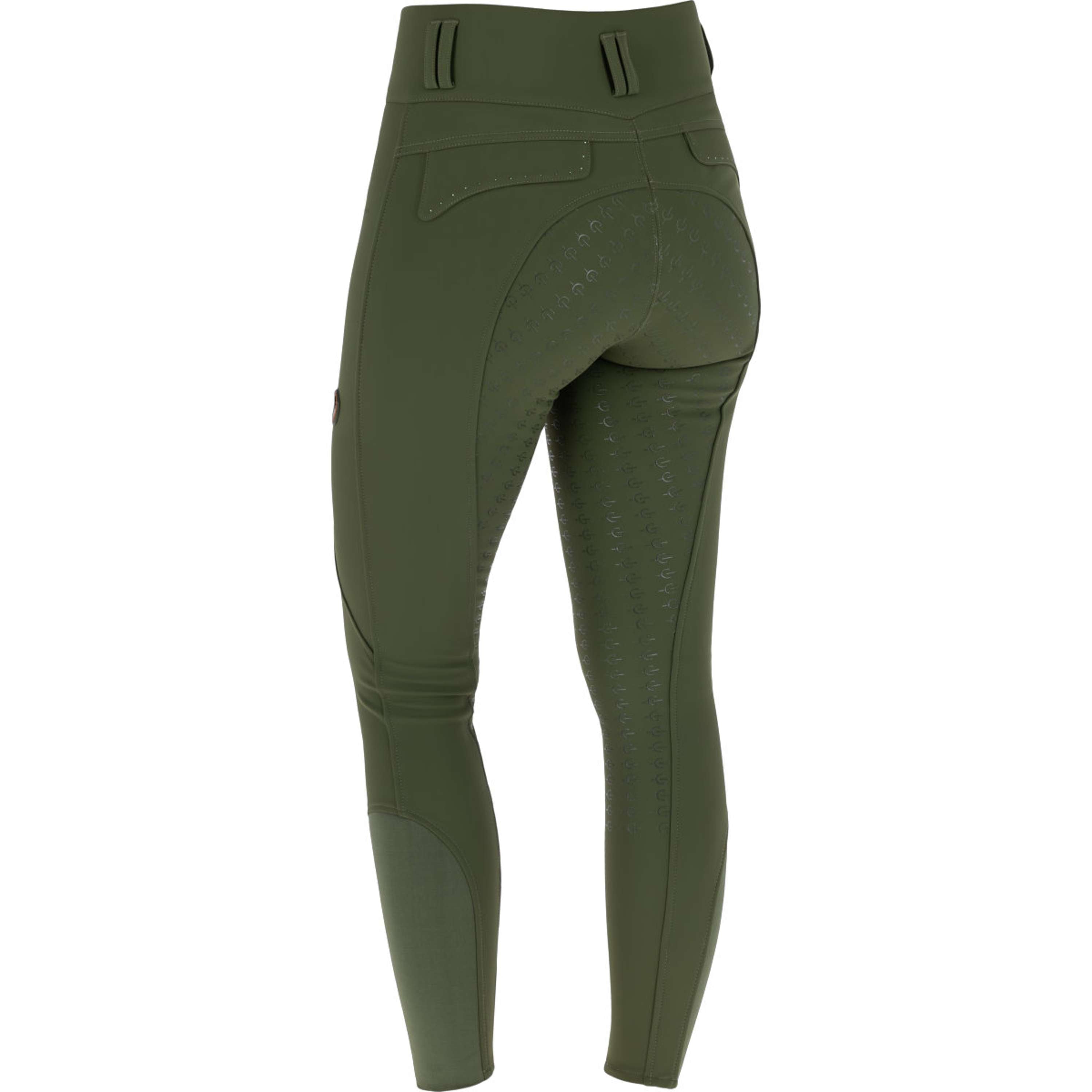 Covalliero Breeches Hight Waist Full Grip AW26 Forest Green