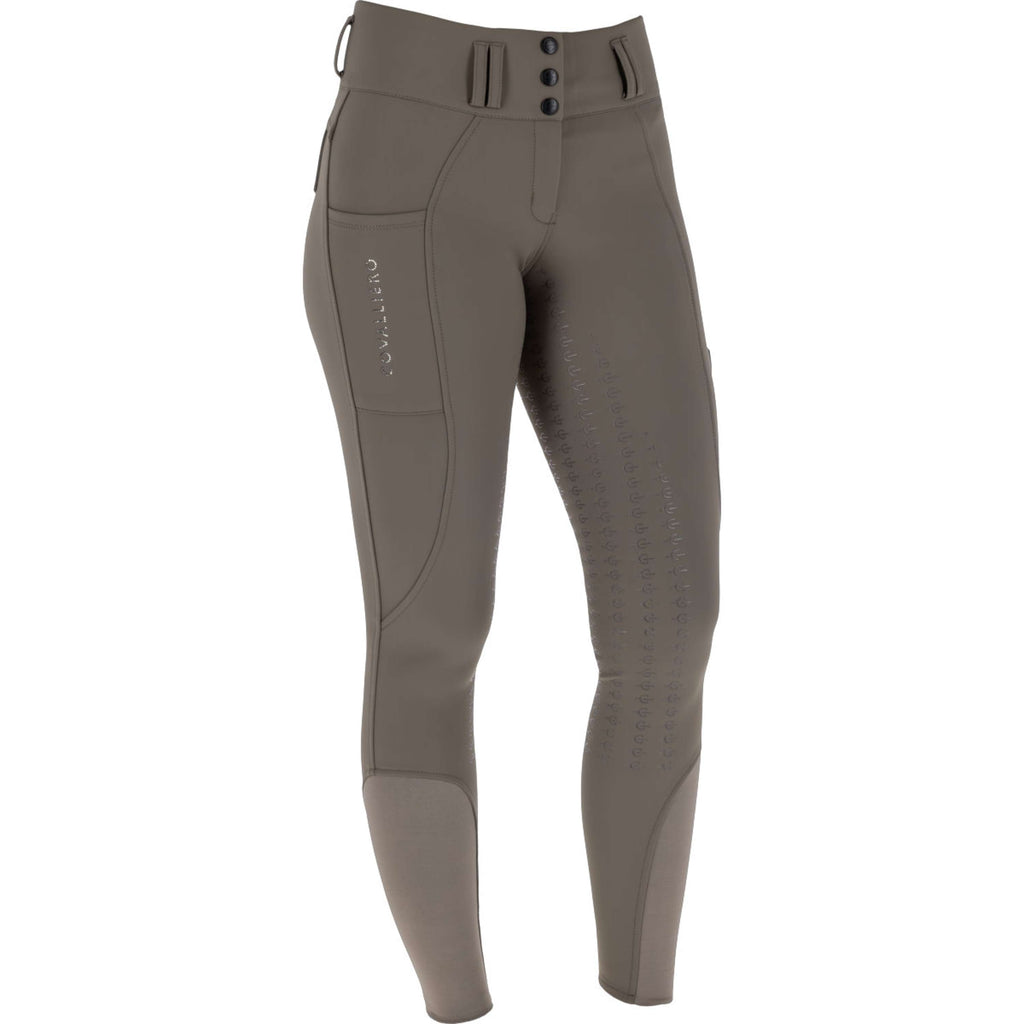 Covalliero Breeches Hight Waist Full Grip AW26 Milky Chocolate