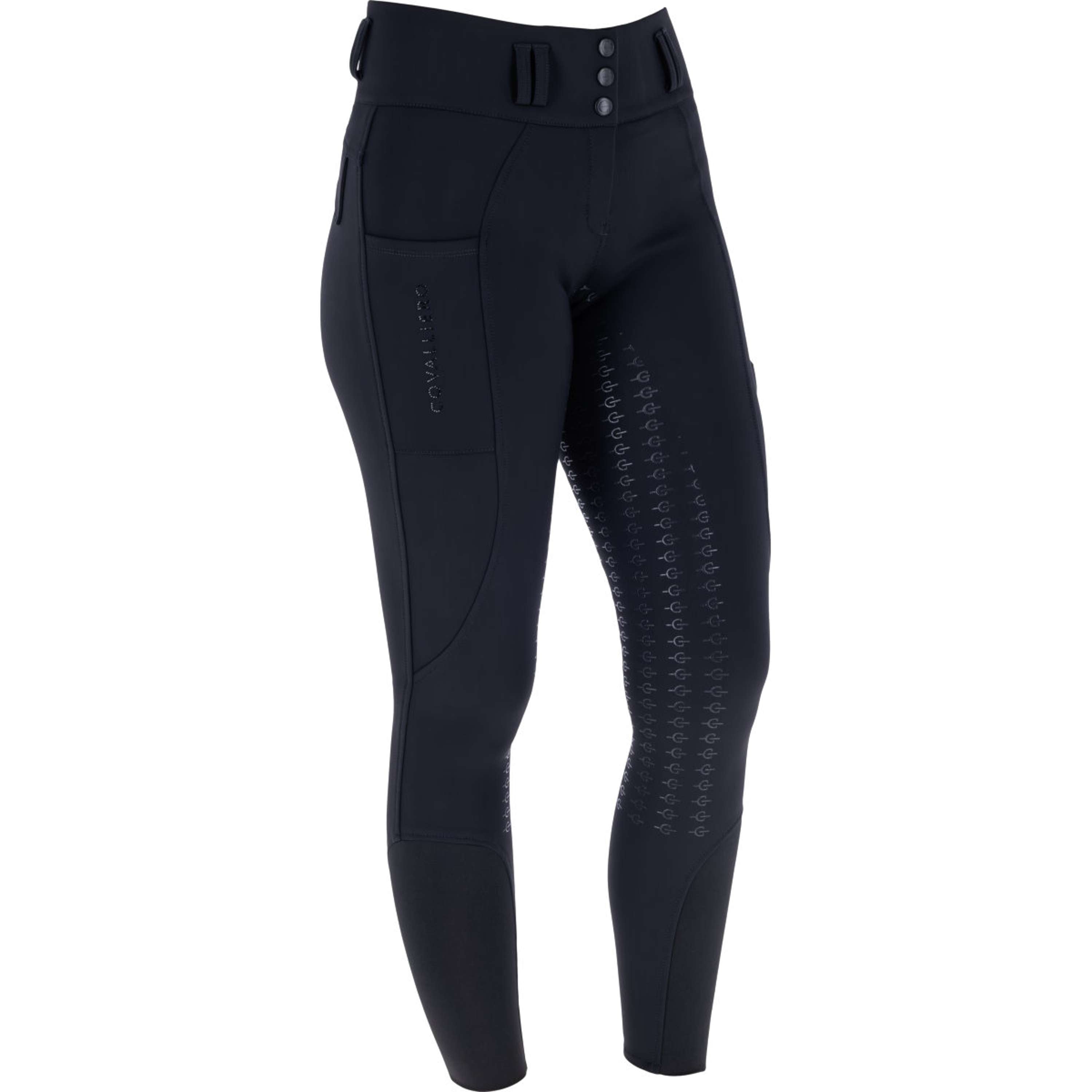 Covalliero Breeches Hight Waist Full Grip AW26 Black