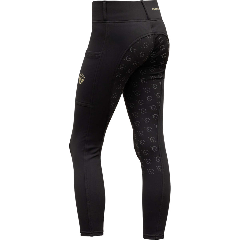 Covalliero Riding Legging Full Grip AW26 Kids Black
