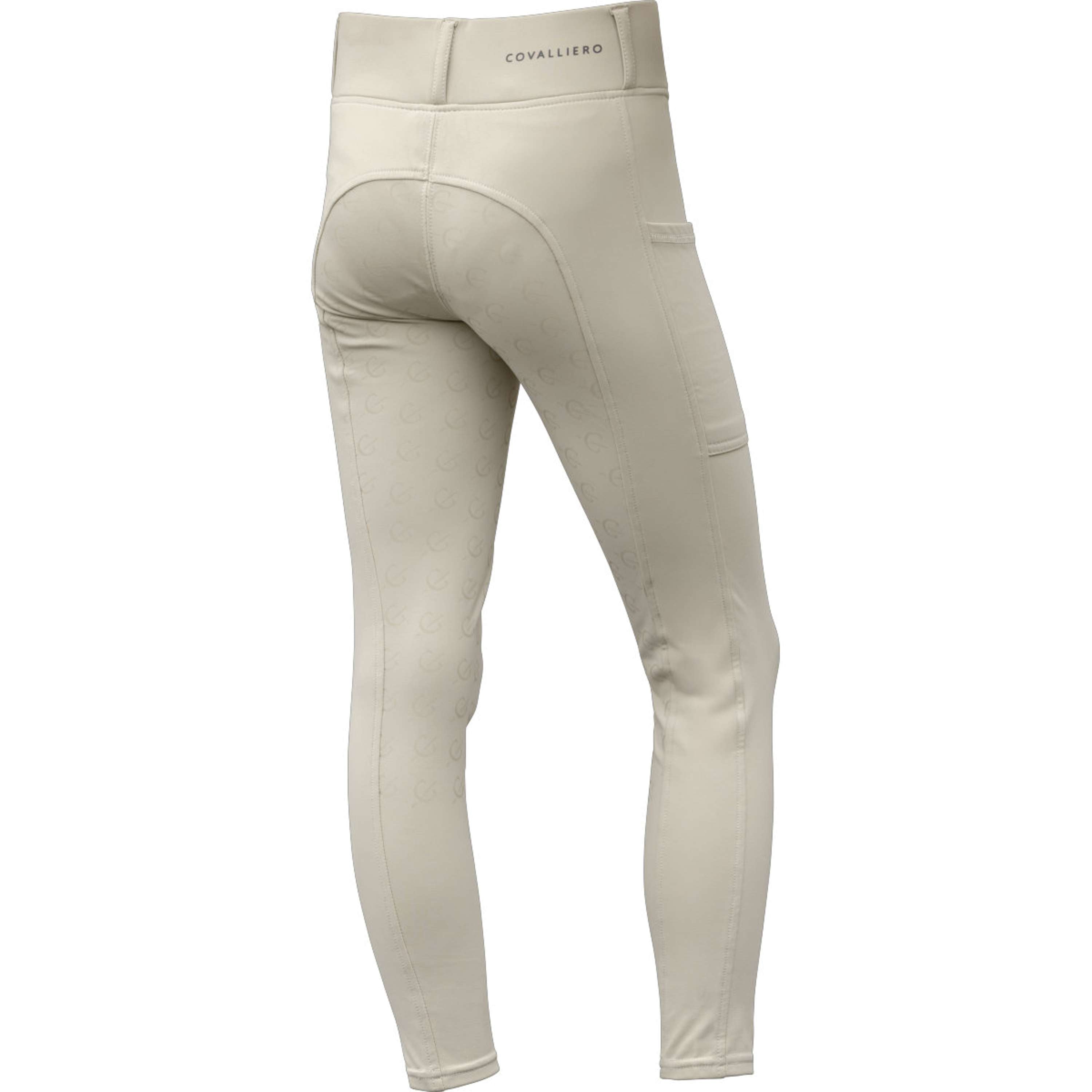 Covalliero Riding Legging Full Grip AW26 Kids Beige