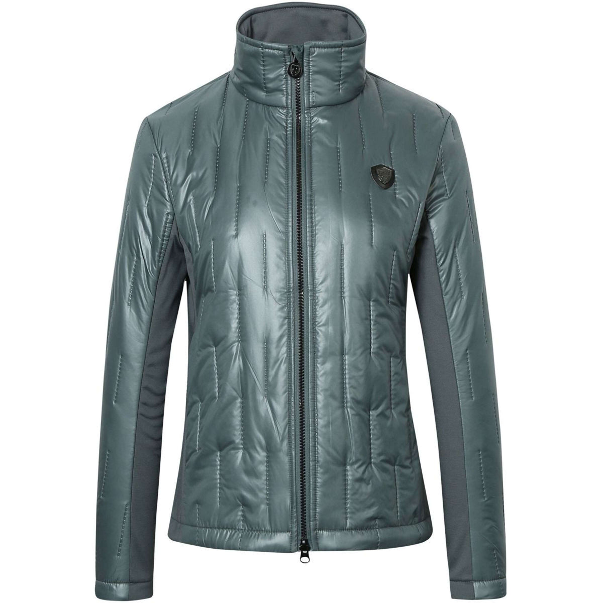 Covalliero Jacket Stripe Jade Green