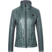 Covalliero Jacket Stripe Jade Green