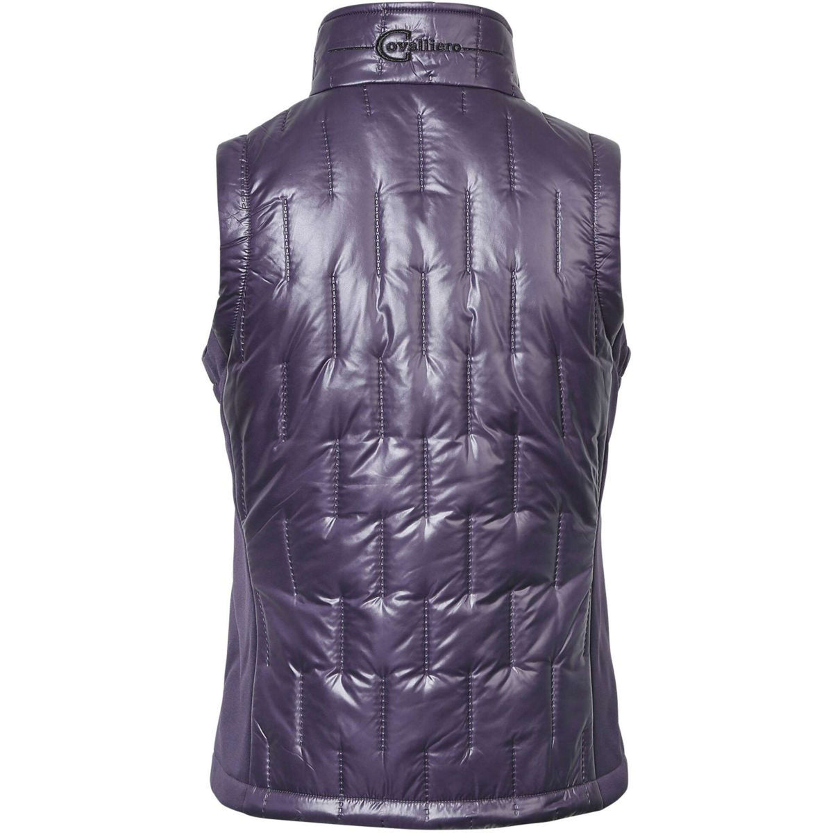 Covalliero Bodywarmer Stripe Mahagonie