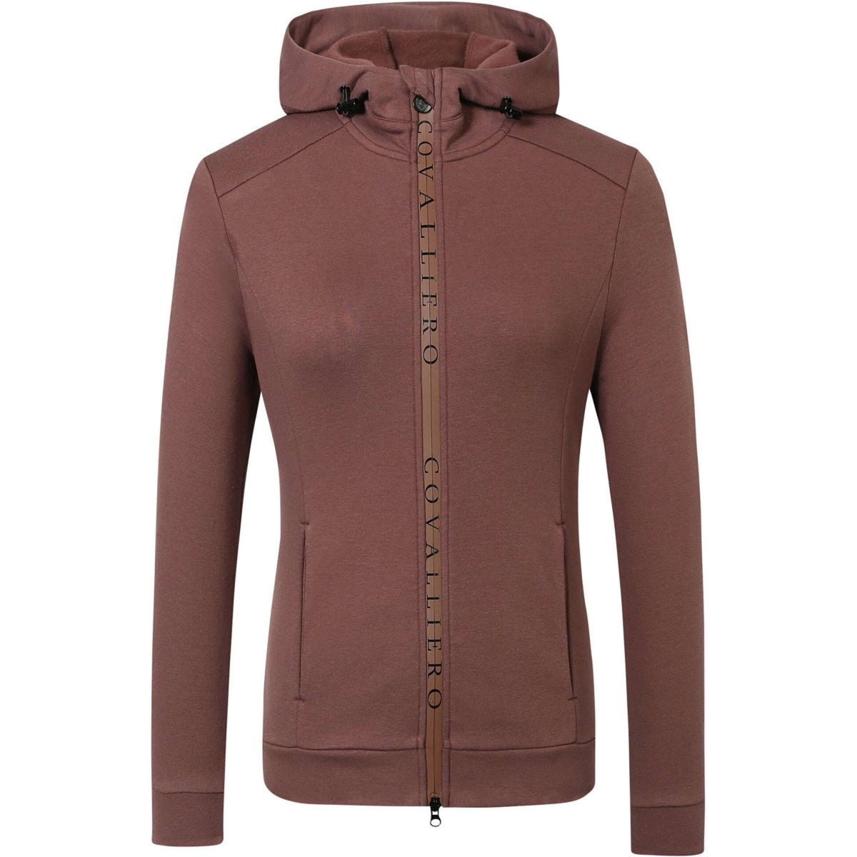 Covalliero Zip-Hoodie Oak/Brown