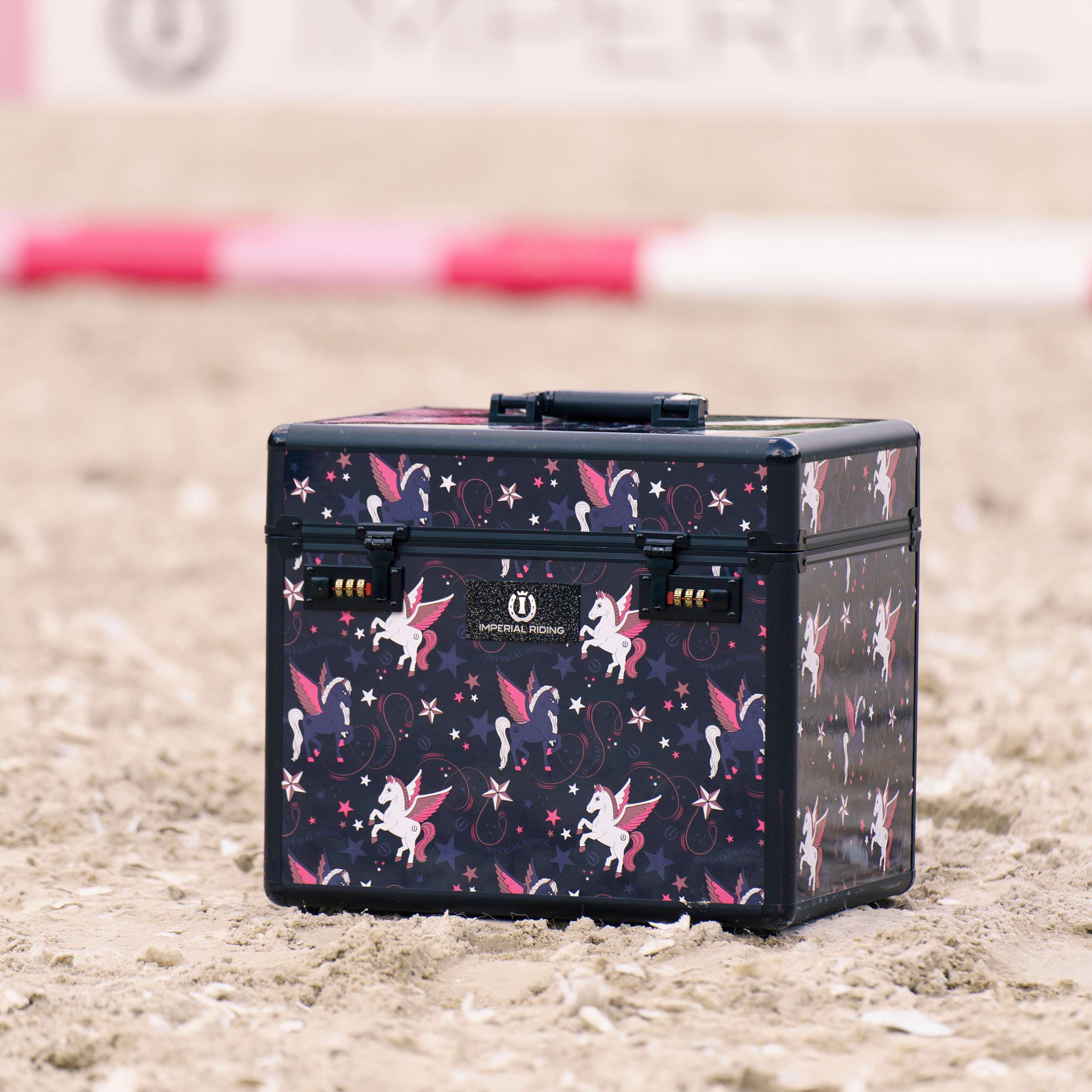 Imperial Riding Grooming Box IRHShiny Pixie Dust AOP
