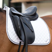 Dominick Saddlepad Dressage White/Navy