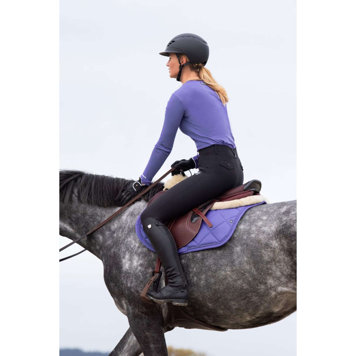 Eskadron Saddlepad Sparkle Crystal Dynamic General Purpose Purple