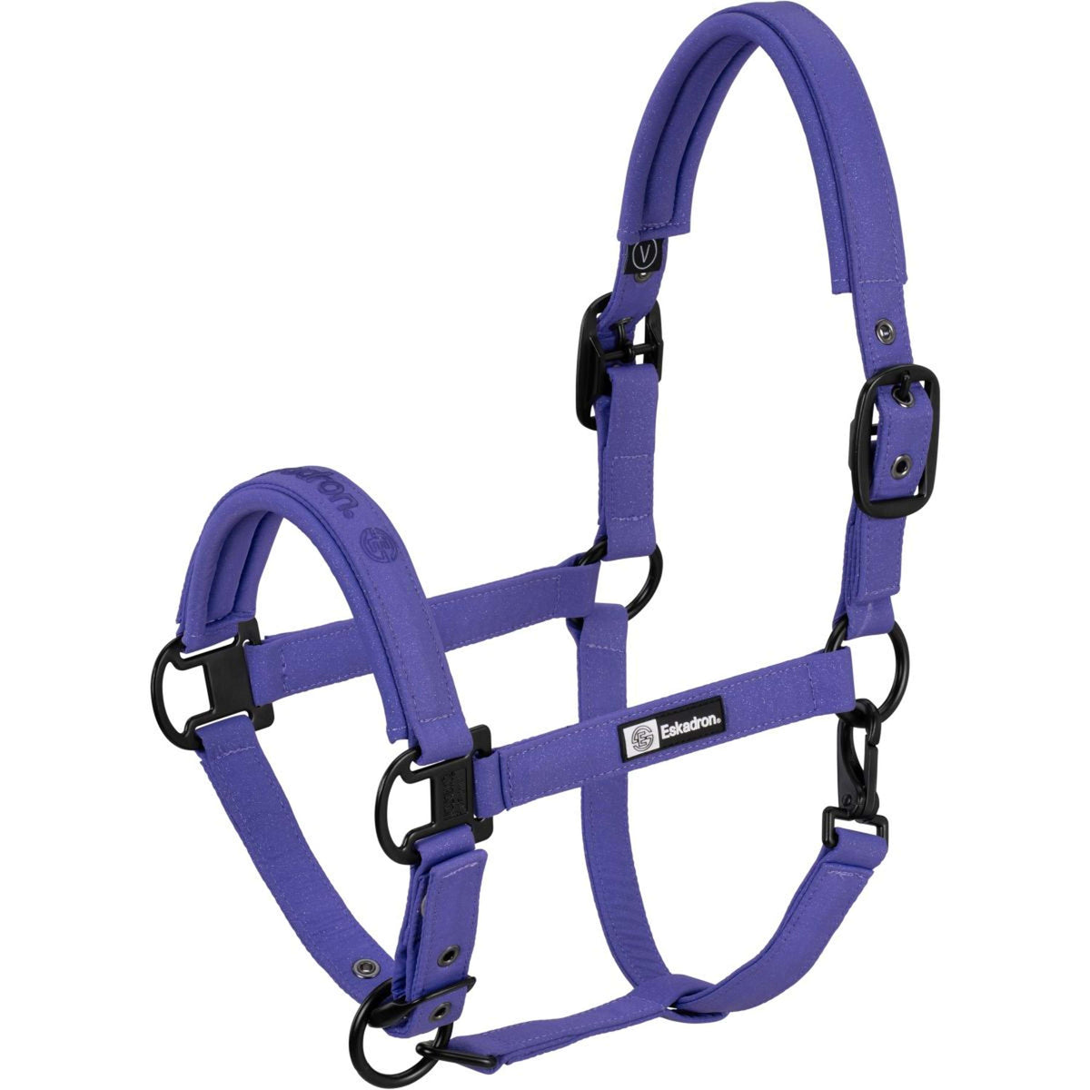 Eskadron Halter Sparkle Dynamic Double-Pin Purple