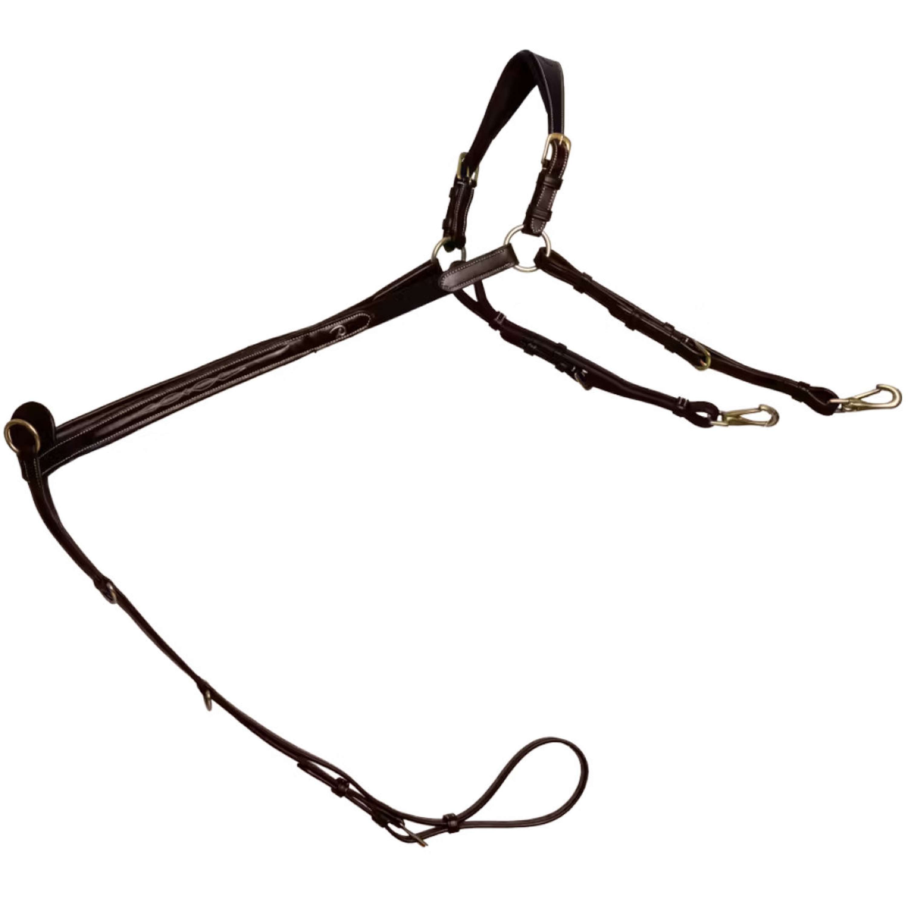 Dyon Chest Buckle Bridge Brown/Messing