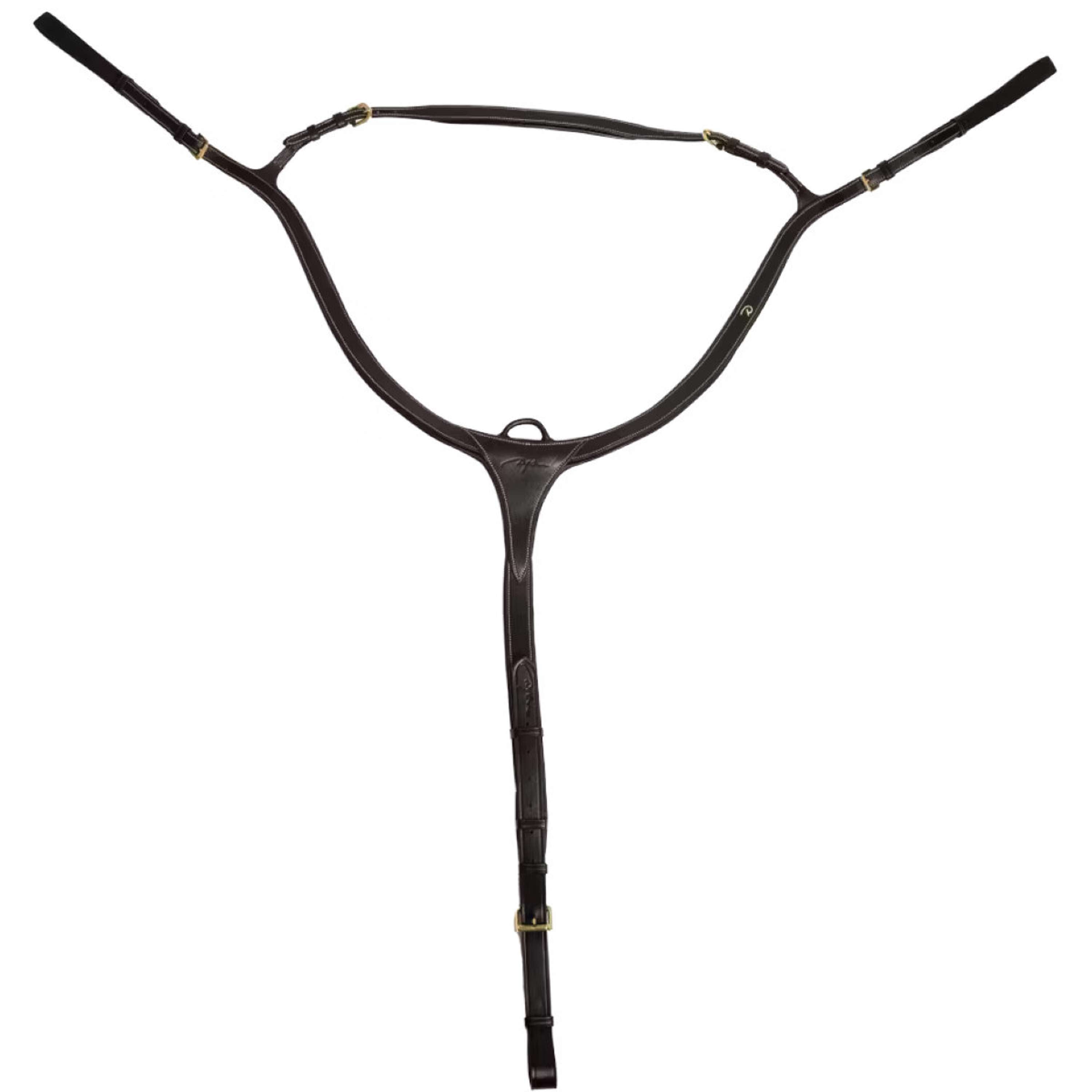 Dyon Chest Buckle Long Bridge Black/Messing