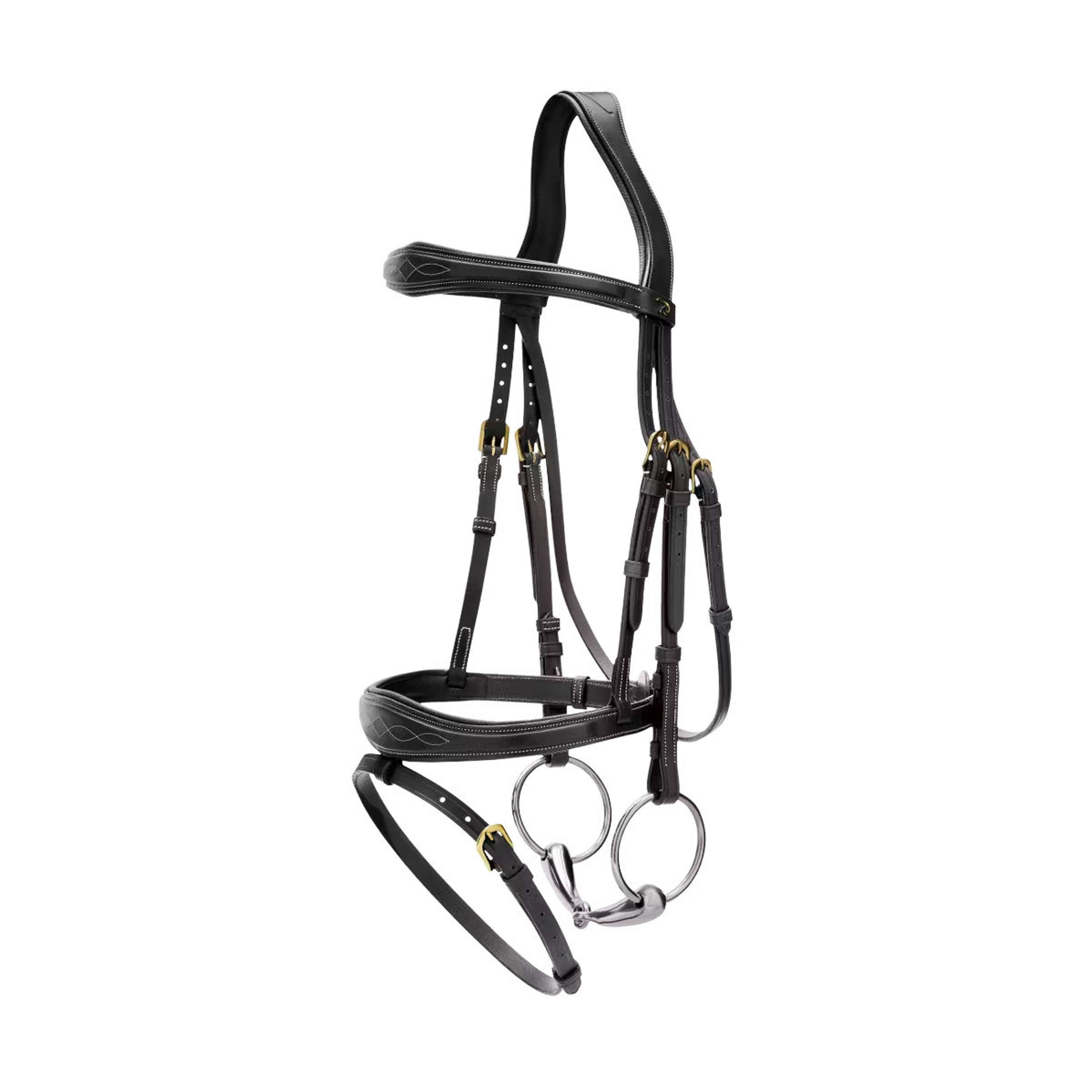 Dyon Bridle Anatomic Flash Black