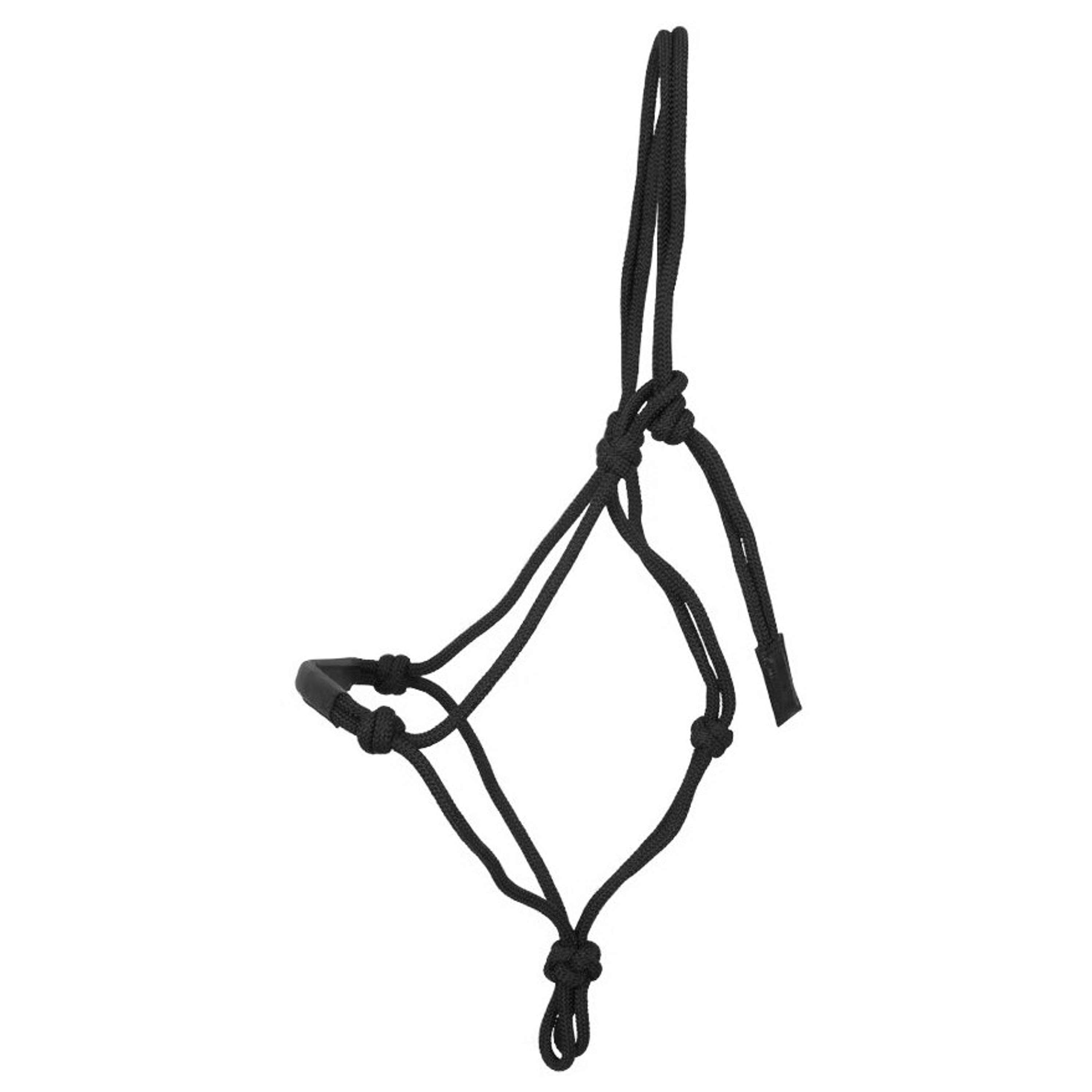 Dyon Rope Halter Black
