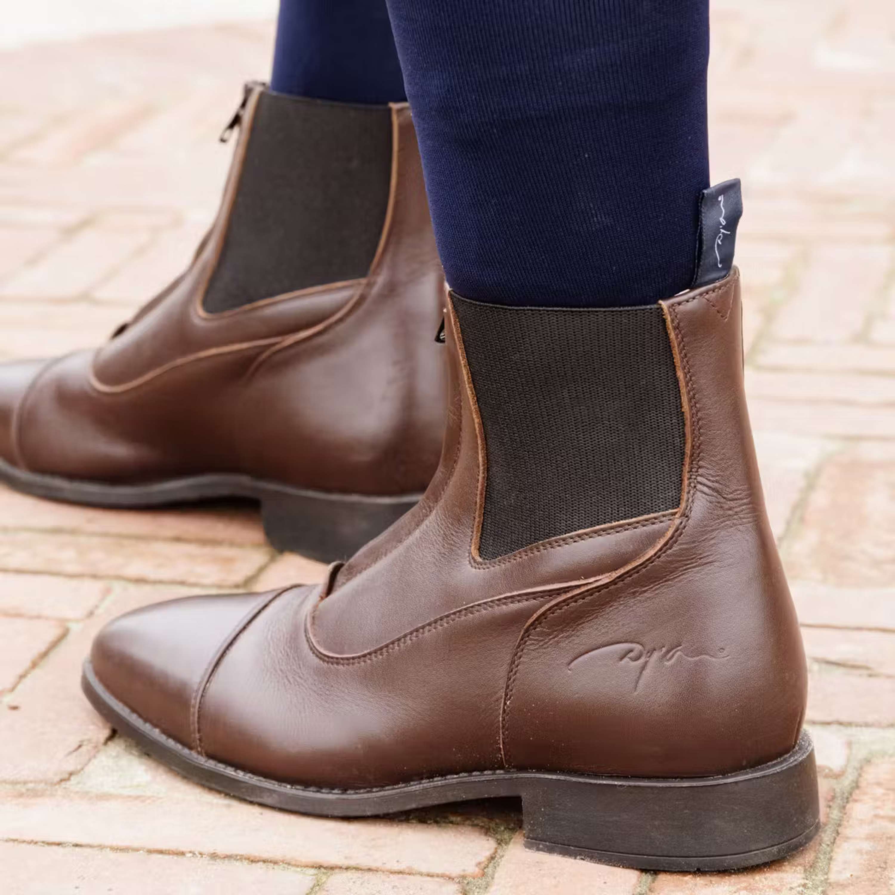 Dyon Jodhpurs Front Zipper Brown