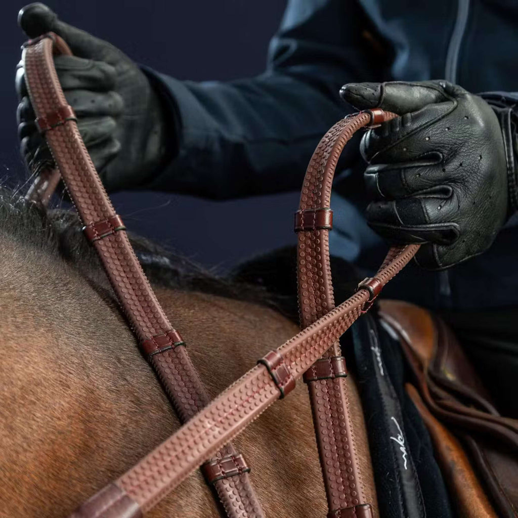 Dyon Reins 7 Loops US Collection 1/2 Rubber Brown