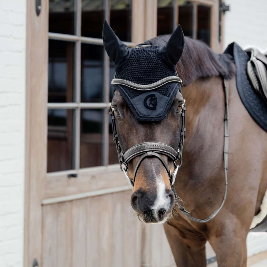Dyon Nose Band Pull-Back Braided Black