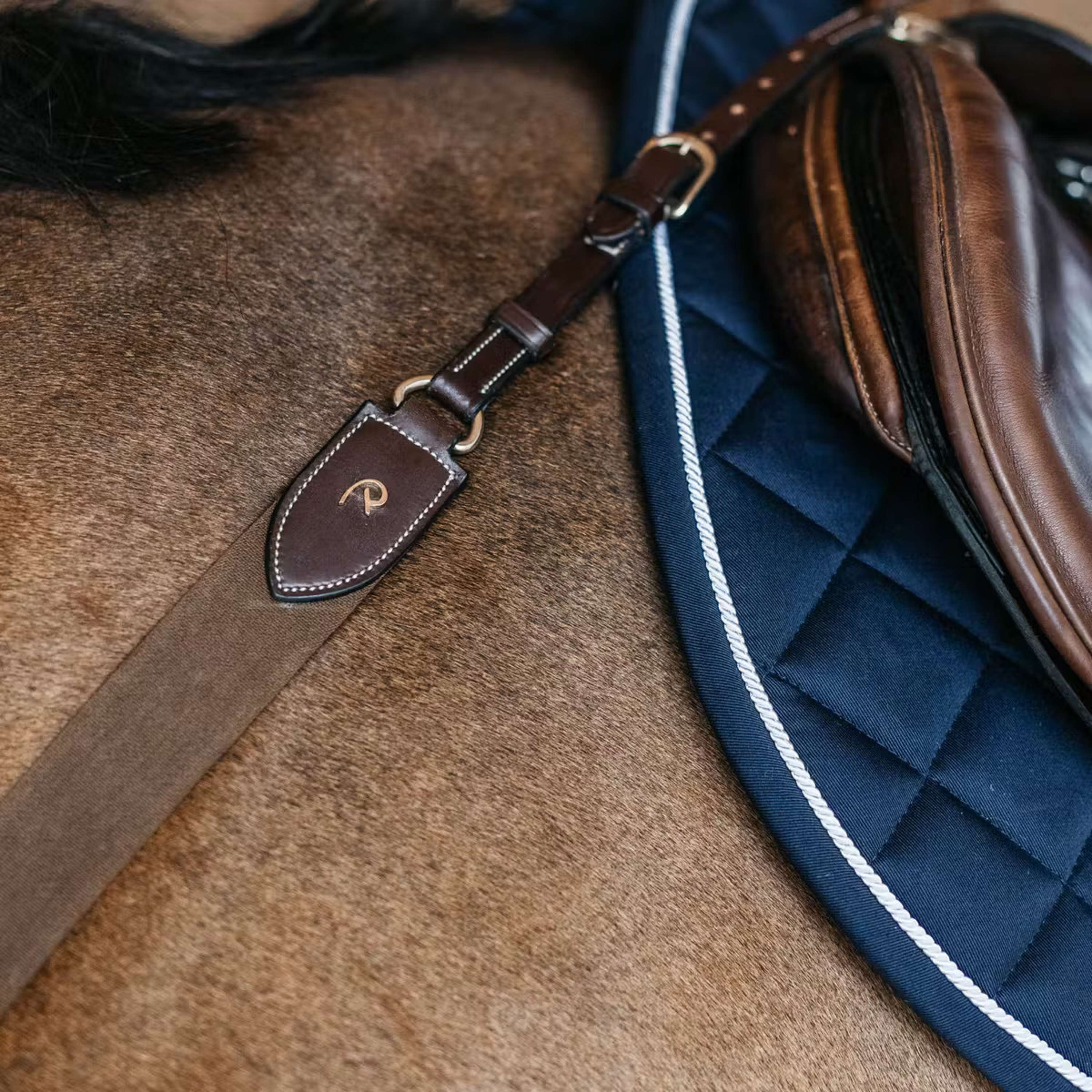Dyon Chest Buckle Elastic Brown