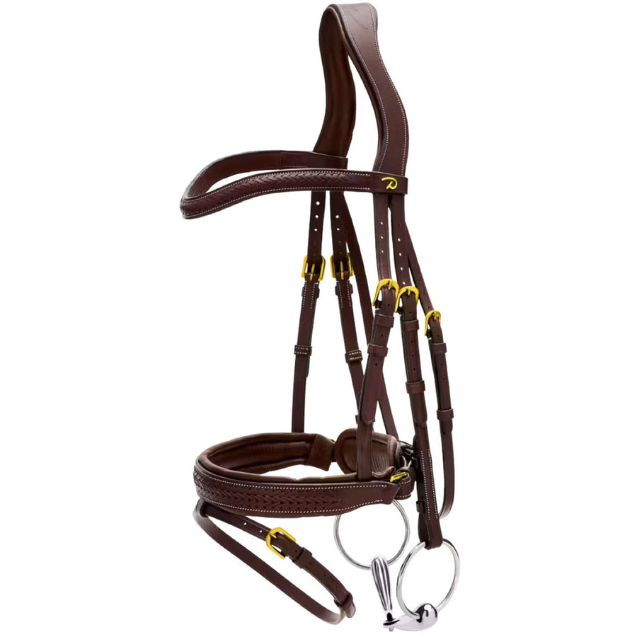 Dyon Bridle Pull-Back Woven Brown
