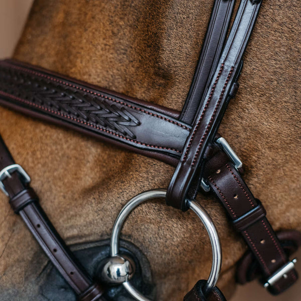 Dyon Nose Band Flash Pull-Back Braided Brown