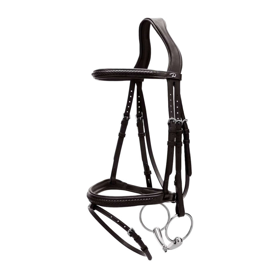 Dyon Bridle Flash Braided Black