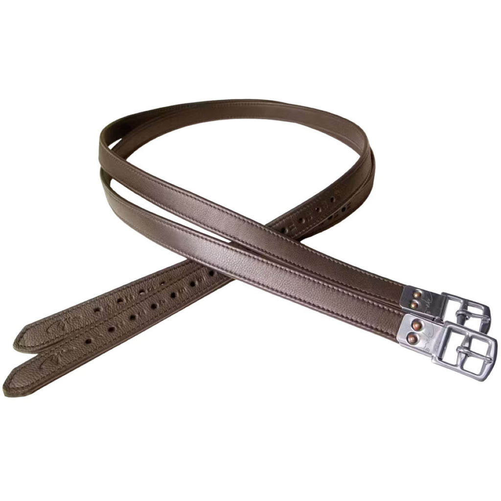 Dyon Stirrup Strap Premium Soft Brown