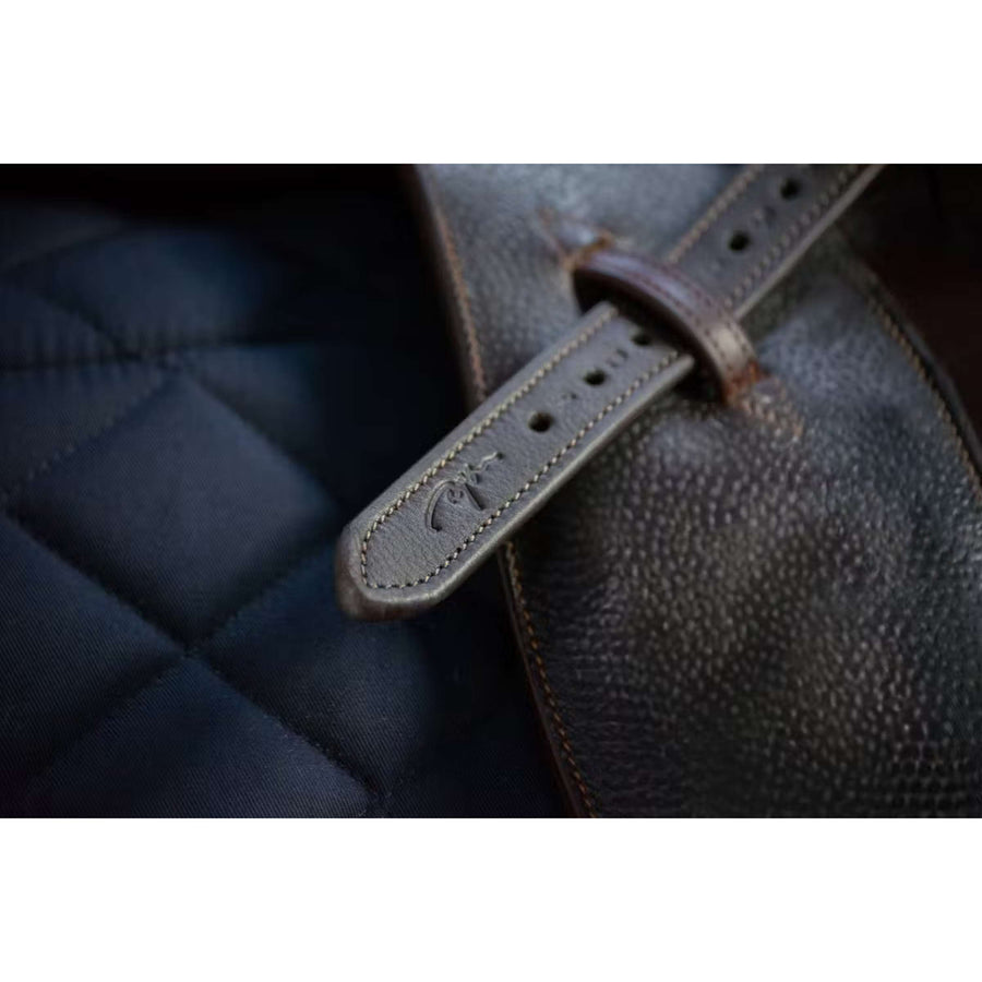Dyon Stirrup Strap Premium Soft Brown