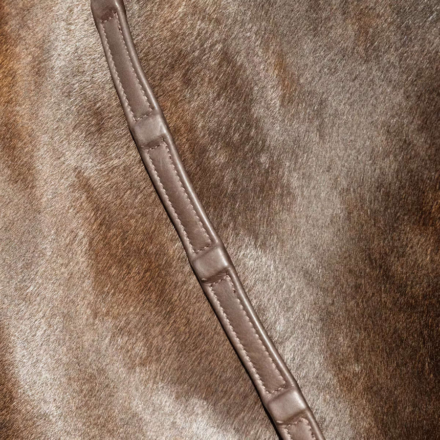 Dyon Reins 1/2 8 Stops Soft Leather Brown
