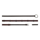 Dyon Reins 1/2 7 Stops Ring closure Brown