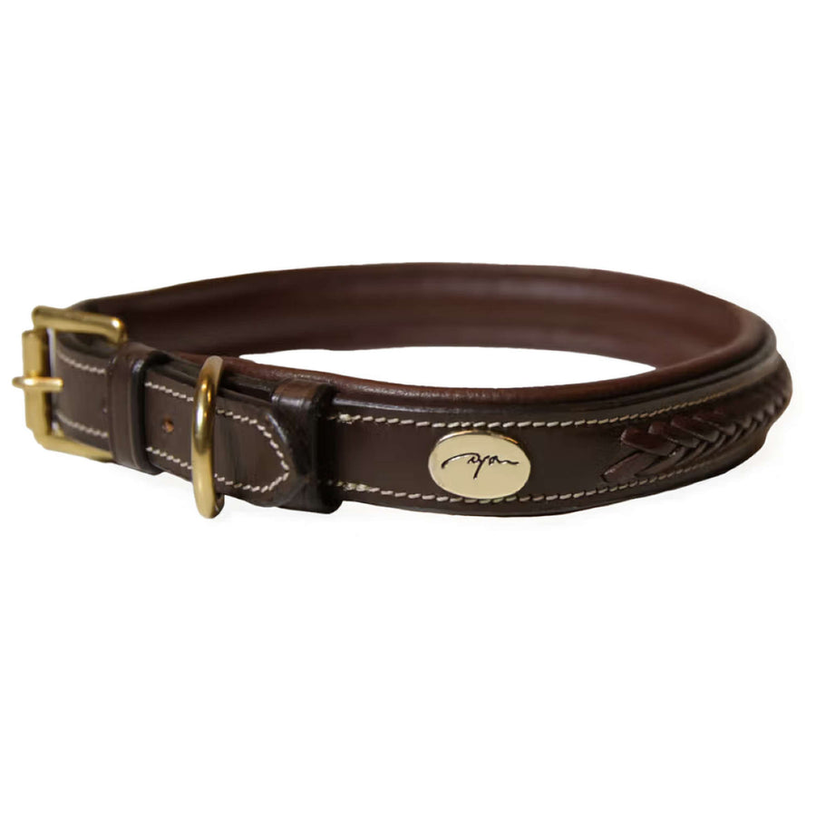 Dyon Collar Braided Brown