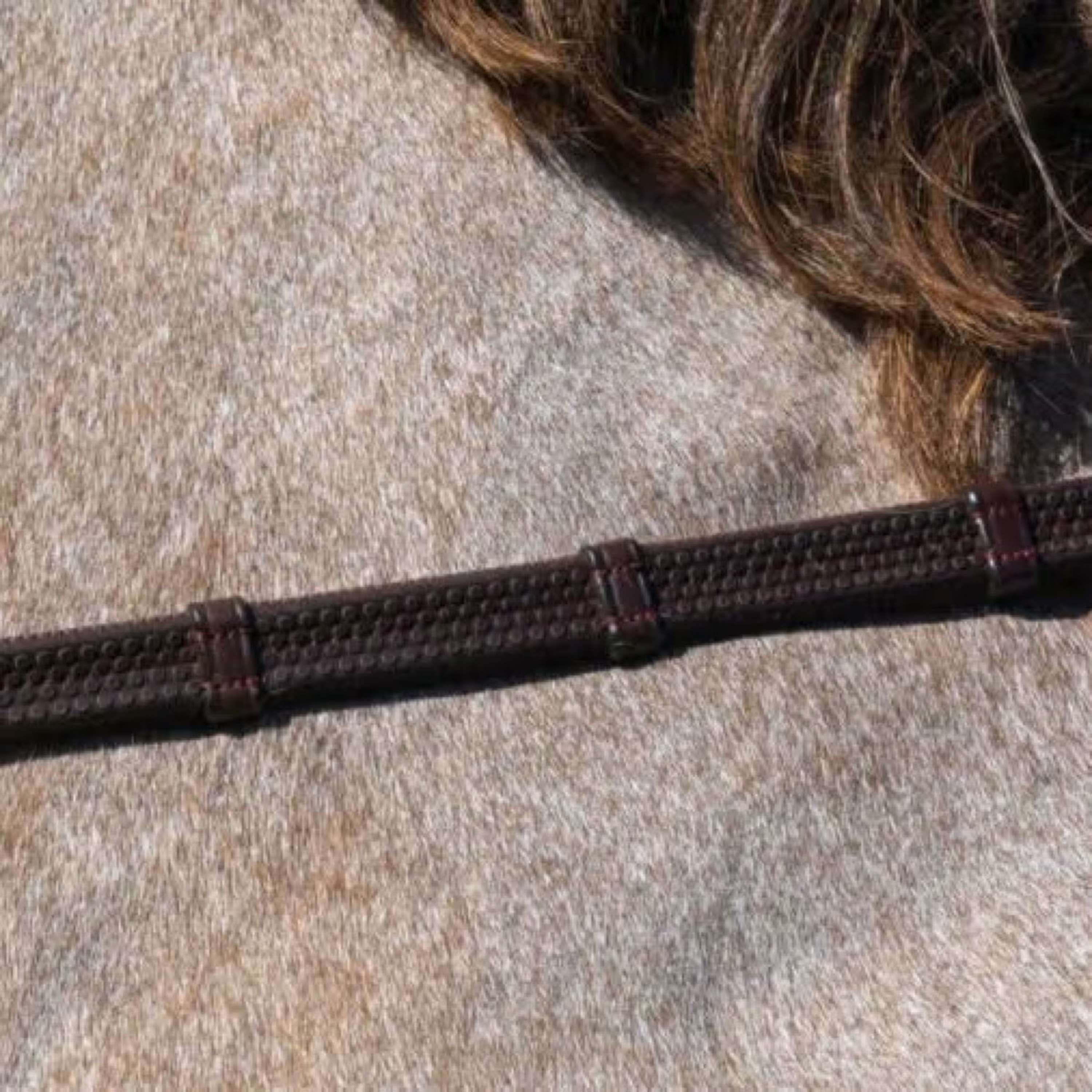 Dyon Reins 7 Loops Working By Dyon 1/2 Rubber Brown