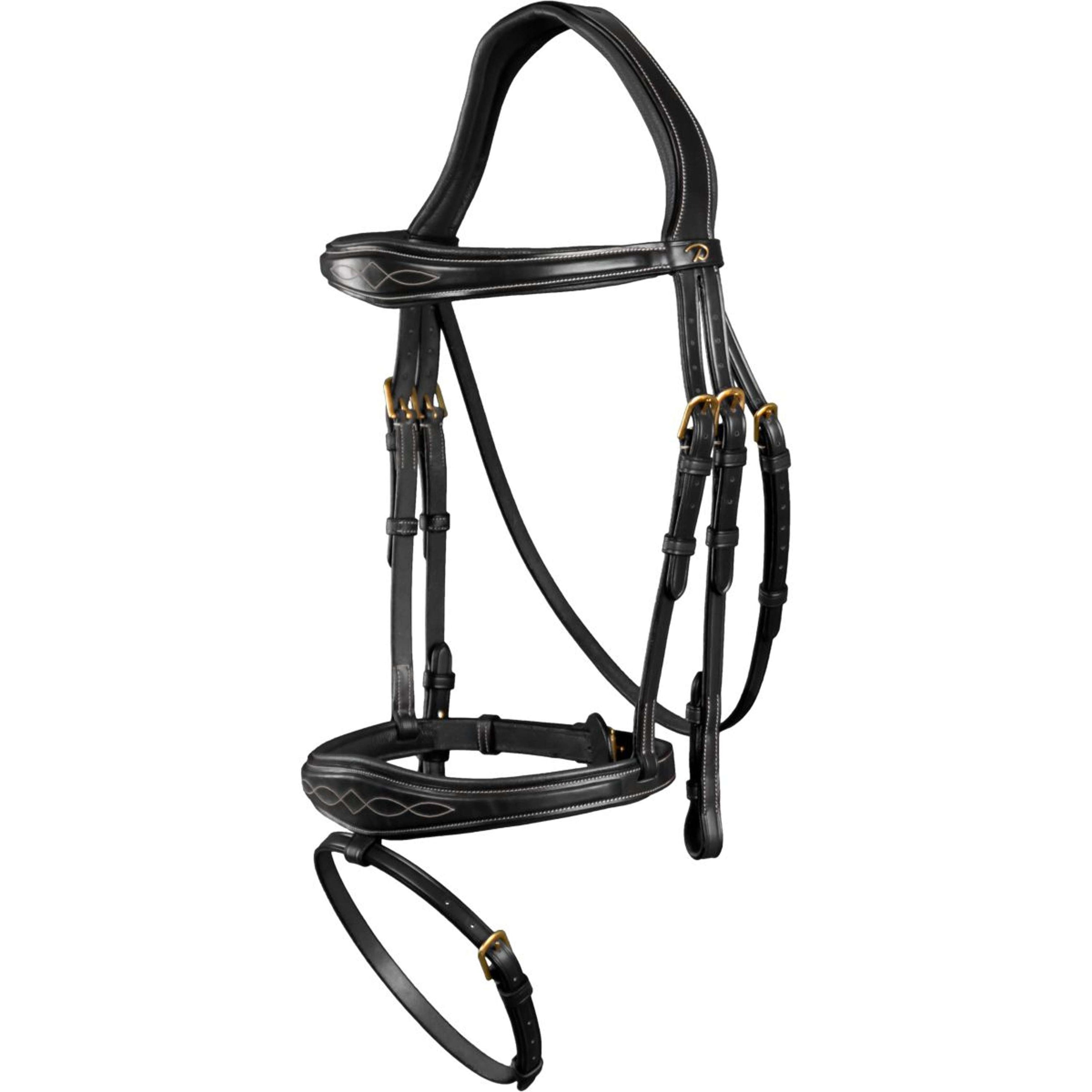 Dyon Bridle Anatomic Flash Black