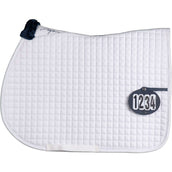 Dyon Saddlepad Show Jumping White