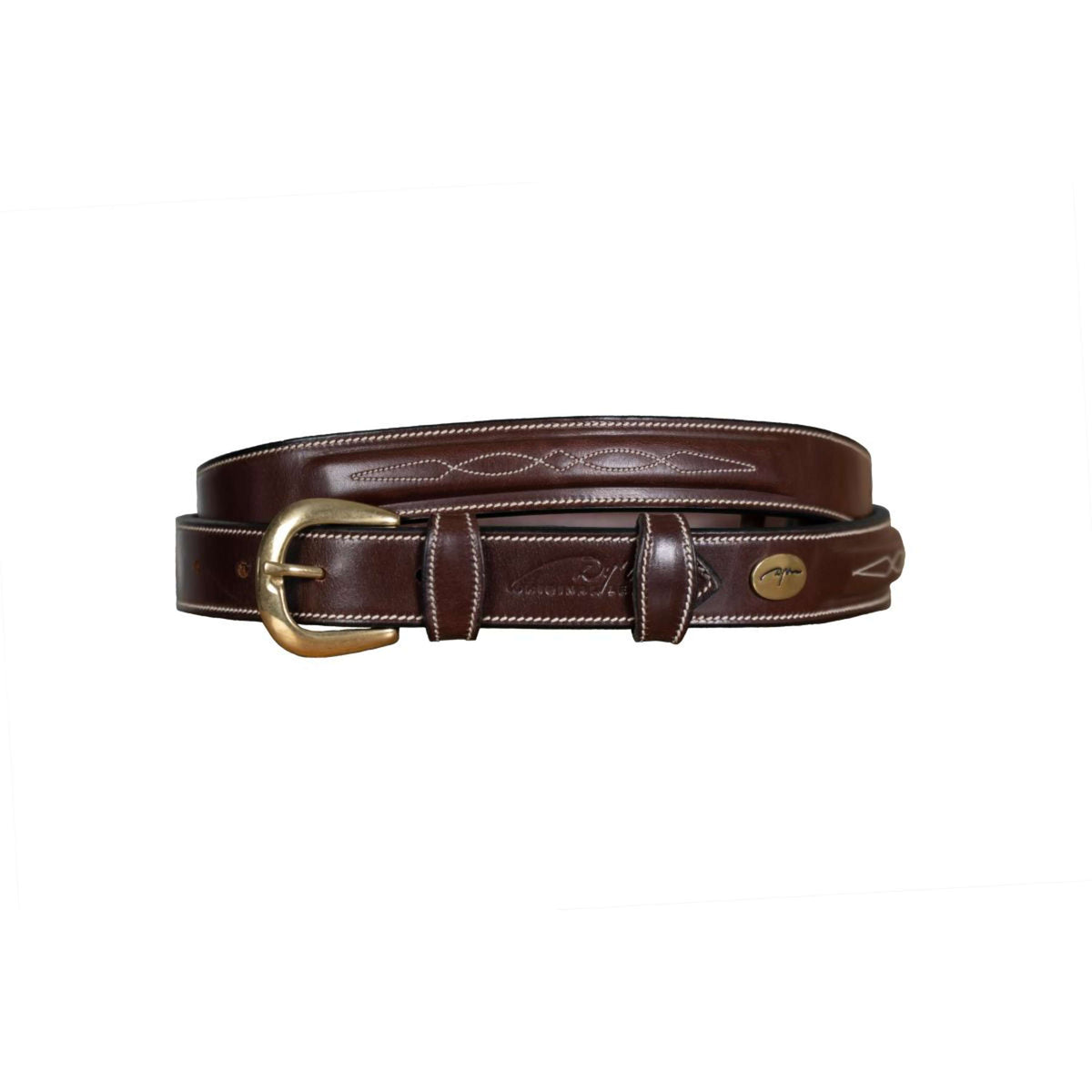 Dyon Belt Fancy Leather Brown
