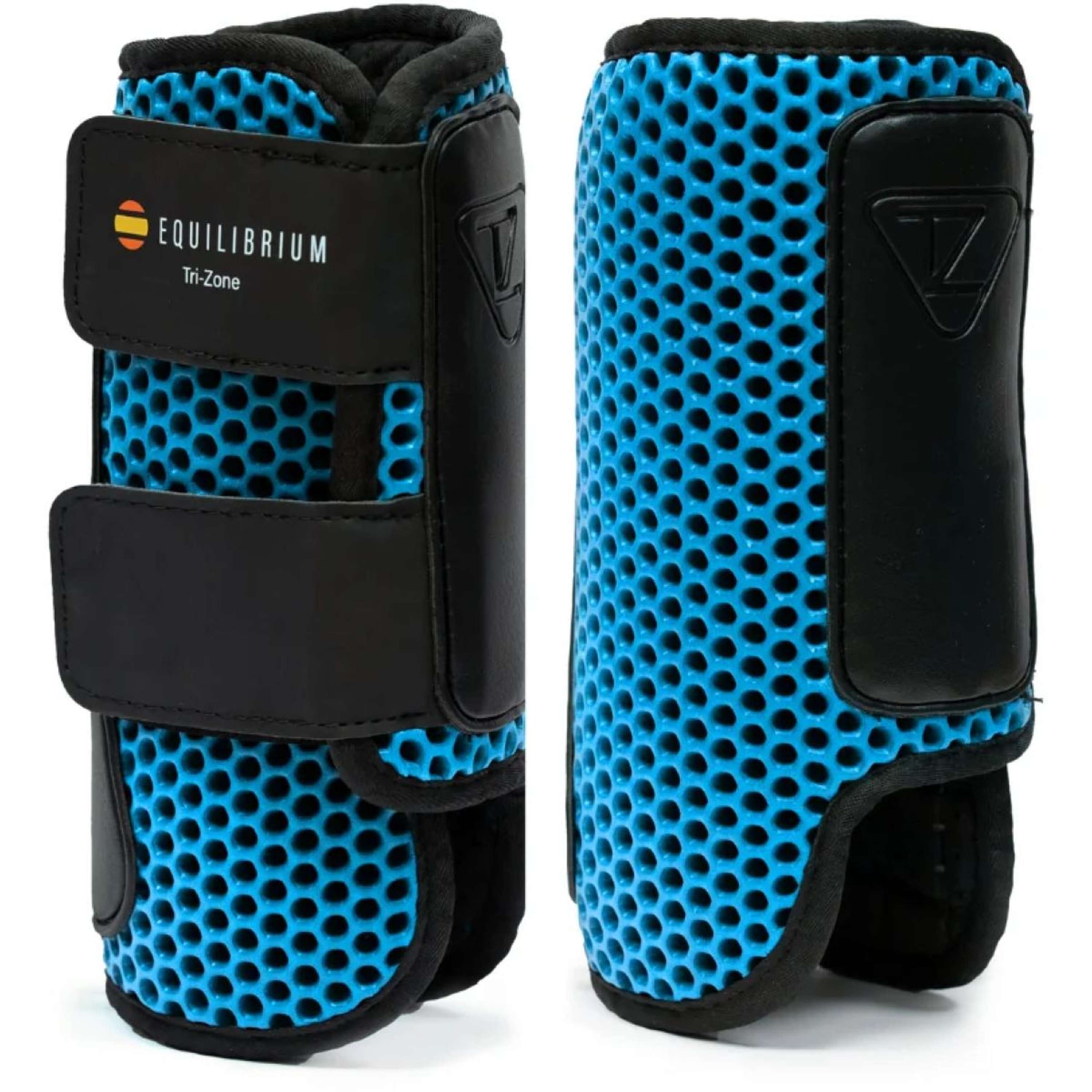 Equilibrium Leg Protectors Tri-Zone Impact Sports For Azure Blue