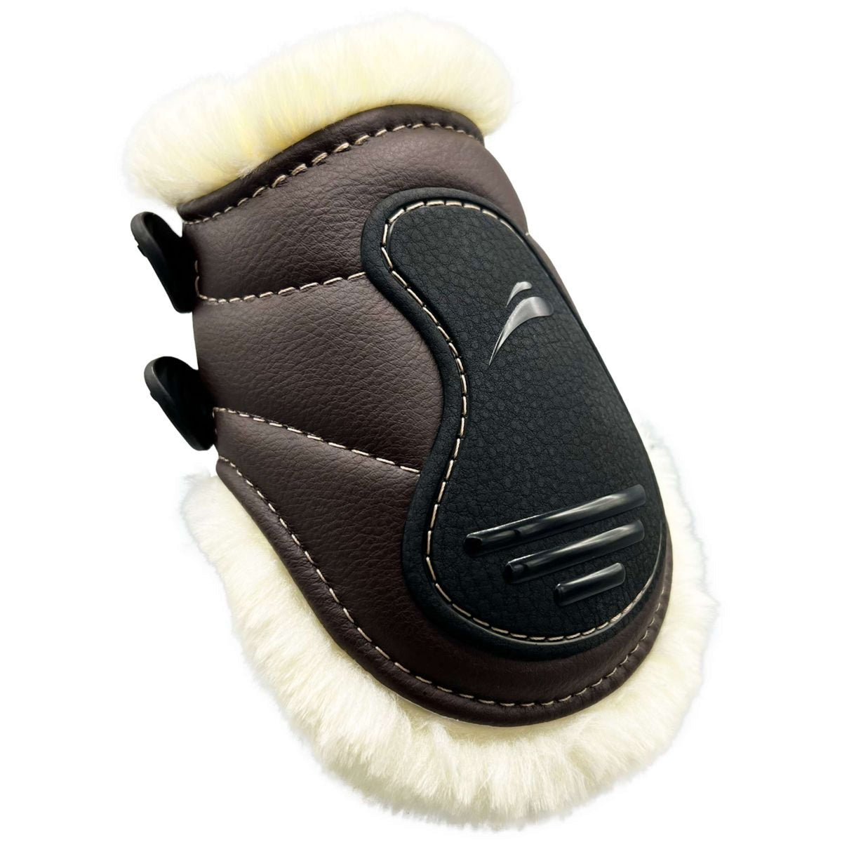 eQuick Fetlock Boots Glam Fluffy Brown