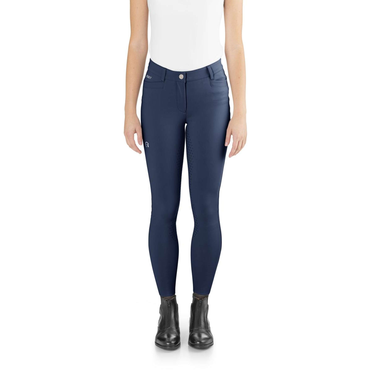 Ego7 Breeches Jumping EJ Steel Blue