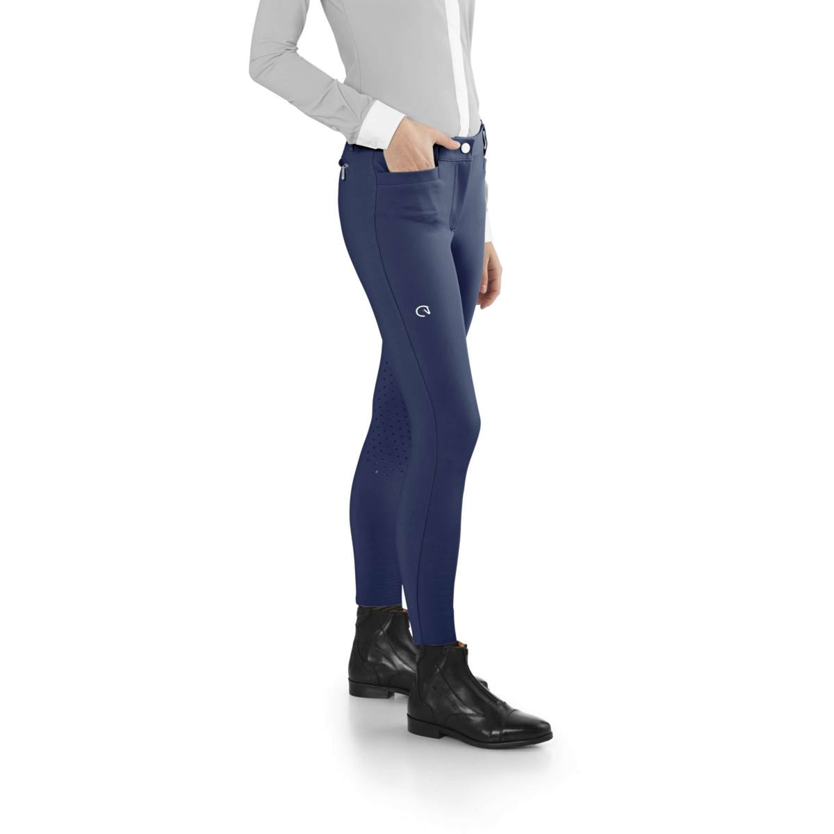 Ego7 Breeches Jumping EJ Steel Blue