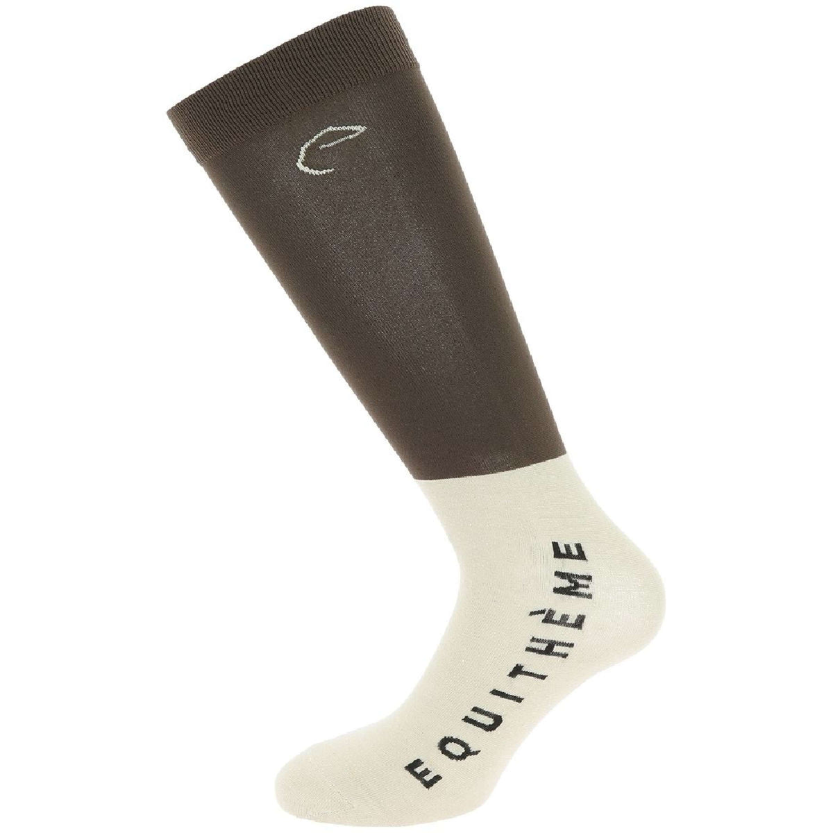 EQUITHÈME Socks Compet Brown/Beige