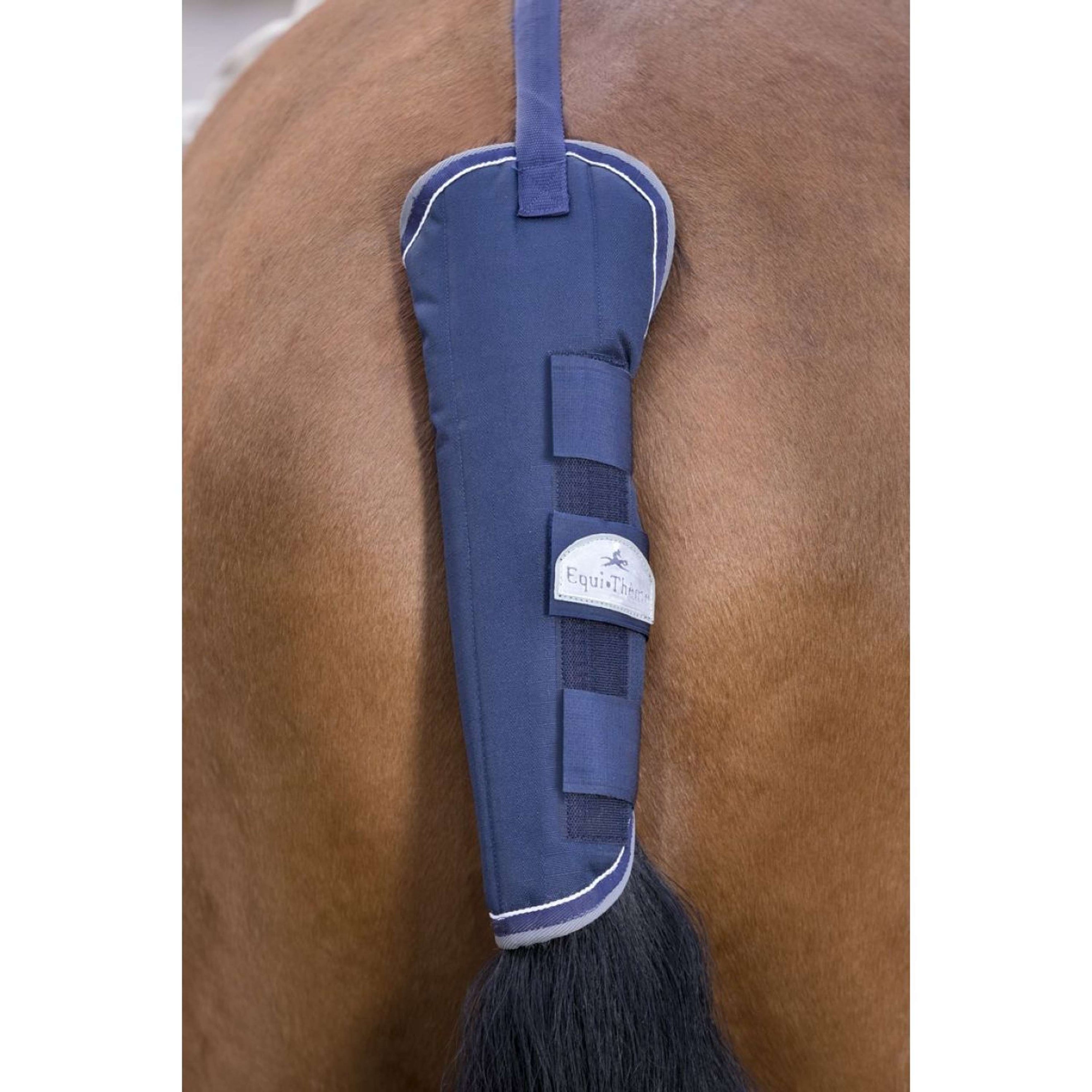 EQUITHÈME Tail Protector Tyrex 600D Navy/Grey Dots EQUITHÈME Tail Protector Tyrex 600D Navy/Grey Dots