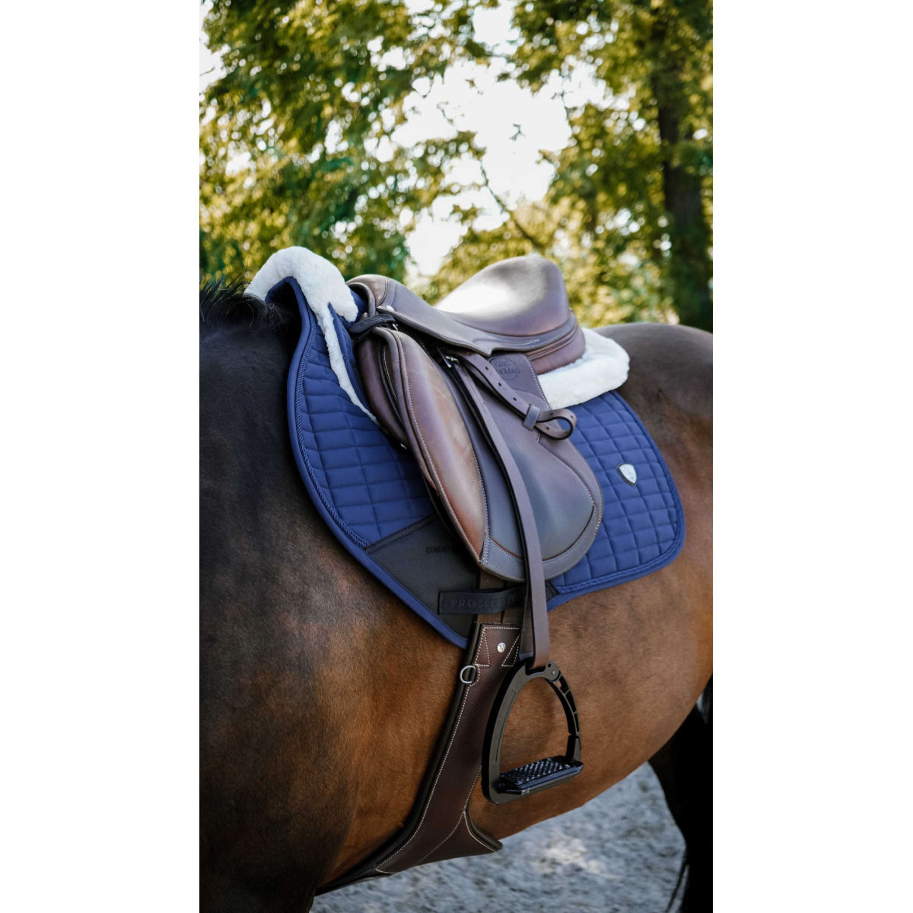 Ekkia Saddlepad PRO Combo Master General Purpose NavyBlue