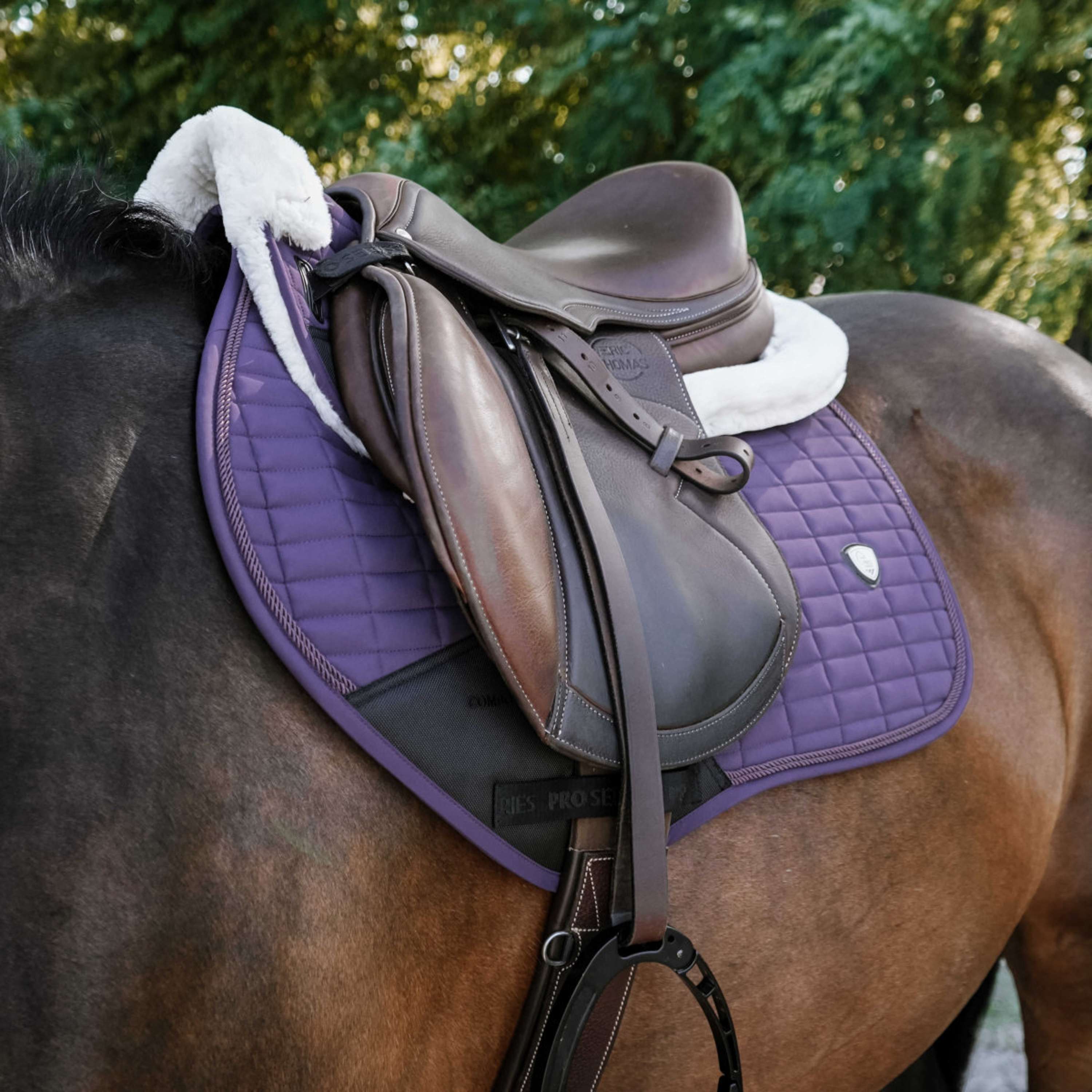 Ekkia Saddlepad PRO Combo Master General Purpose Plum